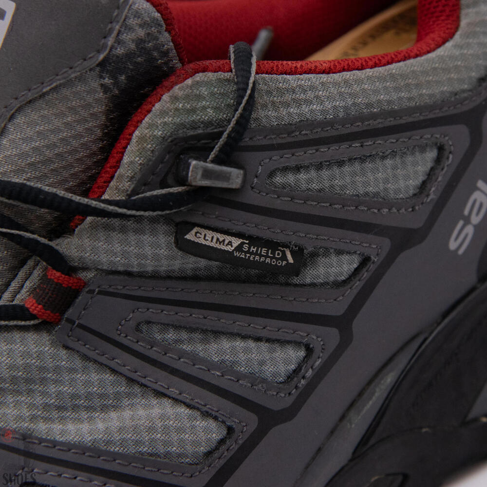 Salomon X Ultra Prime CS Waterproof Hiking Shoes - Men's Grey Size 10 - Picture 12 of 14